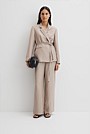 Stripe Relaxed Blazer