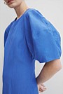 Blouson Sleeve Midi Dress