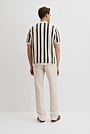 Organically Grown Cotton Stripe Knit Shirt
