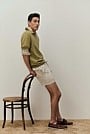Australian Cotton Textured Knit Polo