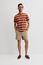 Australian Cotton CR Logo Stripe T-Shirt