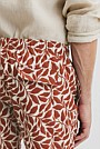 Recycled Polyester Leaf Print Swim Short