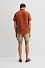 Organically Grown Linen Regular Fit Short Sleeve Shirt