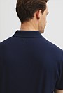 Embroidered Pique Button Polo