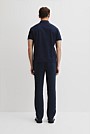 Embroidered Pique Button Polo