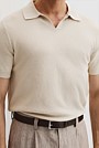 Australian Cotton Textured Knit Polo