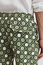 Recycled Polyester Tile Print Swim Short