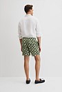 Recycled Polyester Tile Print Swim Short