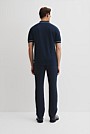 Australian Cotton Blend Silk Tipped Knit Polo