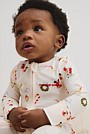 Organically Grown Cotton Festive Print Jumpsuit