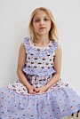 Frill Neck Midi Dress
