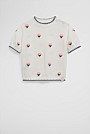 Flower Knit Top