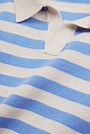 Organically Grown Cotton Stripe Knit Polo