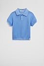 Organically Grown Cotton Knit Polo