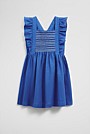 Smock Front Apron Dress