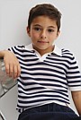 Open Neck Knit Polo