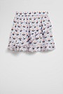 Ruffle Print Skirt