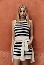 Teen Stripe Knit Short