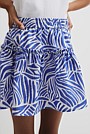 Teen Animal Print Skirt