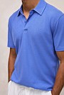 Linen Cotton Jersey Polo