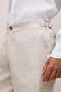 Linen Glen Check Short