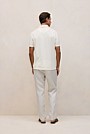 Linen Cotton Jersey Polo