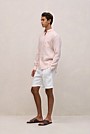 Regular Fit Linen Glen Check Shirt