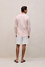 Regular Fit Linen Glen Check Shirt