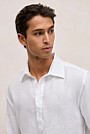 Linen Half Placket Shirt