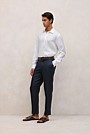 Linen Half Placket Shirt