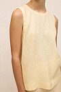 Delave Linen Shell Tank
