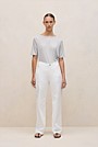 Metallic Rib T-shirt