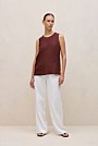 Delave Linen Shell Tank