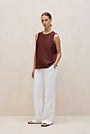 Delave Linen Shell Tank