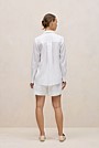 Linen Pocket Detail Long Sleeve Shirt