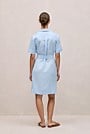 Linen Belted Shift Dress
