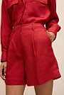 Linen Tailored Short