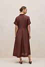 Soft Seam Detail Shirt Dress