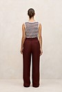 Linen Pintucked Pant