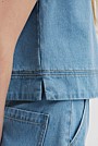 Teen Denim Shell Top