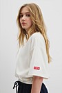 Teen Recycled Cotton Blend Elasticated T-Shirt