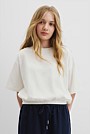 Teen Recycled Cotton Blend Elasticated T-Shirt