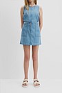 Teen Denim Pocket Mini Skirt