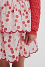Cherry Tiered Skirt