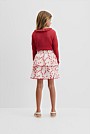 Cherry Tiered Skirt