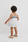 Shirred Romper Dress