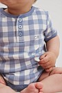 Gingham Short Sleeve Bodysuit