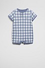 Gingham Short Sleeve Bodysuit