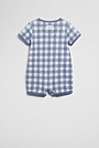 Gingham Short Sleeve Bodysuit