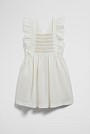 Smock Front Apron Dress